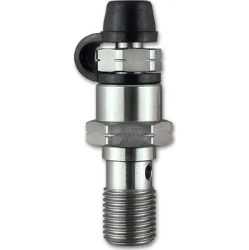 Hel Performance Anglie Hel Performance nerezový průtokový šroub s odvzdušňovacím ventilem provedení: jednoduchý M10x1,00