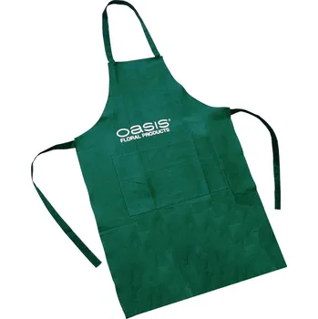 Kuchyňská zástěra Floristická zástěra, OASIS, zelená