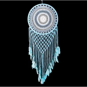 Lapač snů Háčkovaný lapač zlých snů Naiche Blue, Sittar ⌀ 43 cm