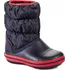 Chlapecké sněhule Crocs Winter Puff Boot Kids Navy/Red