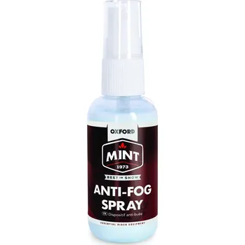Motokosmetika MINT antifog sprej proti mlžení plexi, aplikátor s rozprašovačem 50 ml