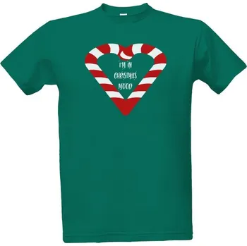 Tričko s potiskem Candy cane heart pánské