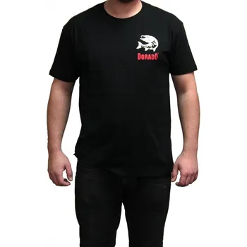 Rybářské oblečení Dorado Tričko černé vel. XXL