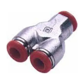 Příslušenství ke kompresoru Vzduchová rychlospojka (Y-spojka), Ø10mm 12114