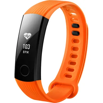 Příslušenství k chytrým hodinkám Jednobarevný náhradní řemínek pro Honor Band 3 Barva: Oranžová, Pro Přístroj: Honor Band 6