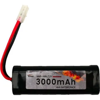 Baterie aku Ni-mH SC 3000 mAh 7,2V (Baterie aku do tanků a motorových člunů )