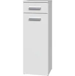 FALCO Bílá koupelnová skříňka Noeli V 1D1S FALCO, 85x30x30 cm, odolná