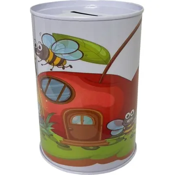 Pokladnička Plechová pokladnička - 8,5 x 12 cm - PK101-3