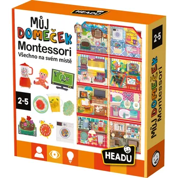 Desková hra Headu Montessori Můj domeček: Všechno na svém místě CZ
