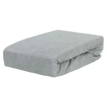 Prostěradlo Frote prostěradlo LUX s gumkou 80/200 cm - popel