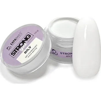 Umělé nehty UV/LED Gel modelovací Strong - Bílý 15 g