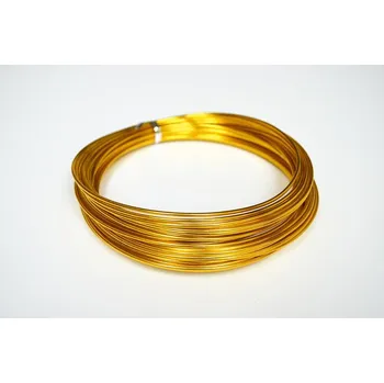 Floristický drát OASIS® DRÁTY, hliníkové - Ø 2 mm - 10 metrů