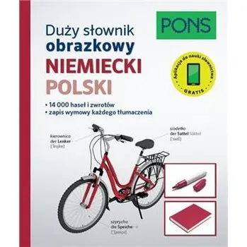 Duży słownik obrazkowy Niemiecki Polski Pons Wydanie 2
