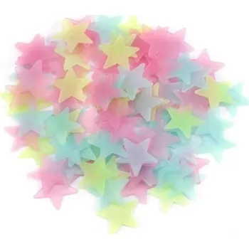 Samolepící dekorace Svítící samolepky na zeď | dekorace na zeď - Vícebarevná