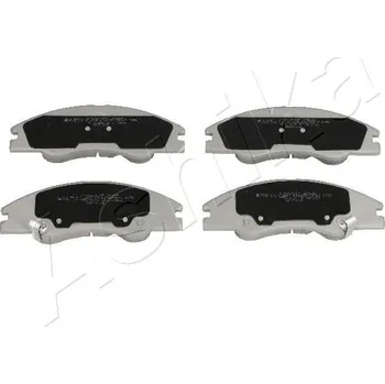 Brzdová destička Sada brzdových destiček, kotoučová brzda ASHIKA 50-0K-K11