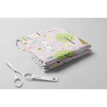 Softshell s beránkem, Magický jednorožec Barva: Fialová