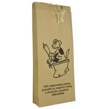 sáček na exkrement Fedog Sáčky na psí exkrementy papírové 25 ks