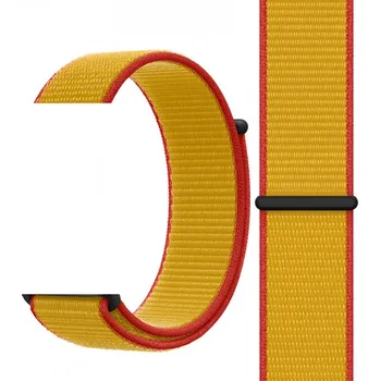 Příslušenství k chytrým hodinkám Nylonový provlékací 20mm sportovní řemínek mezinárodní pro Samsung / Huawei / Xiaomi / Garmin Typ: 96, Státní vlajka: Belgie