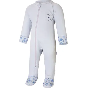 Kojenecký overall LITTLE ANGEL overal smyk DR Outlast® sv. ledově modrá vel. 86 cm