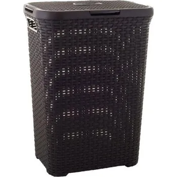 Koš na prádlo Curver Koš na špinavé prádlo RATTAN 60l 45x34x62cm PH HN