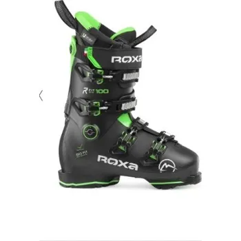 Sjezdové boty Lyžařské boty ROXA RFIT 100 - GW, Black/green_31,5