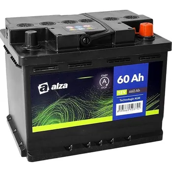 Autobaterie ALZA AGM 60 Ah, 12 V, 660 A