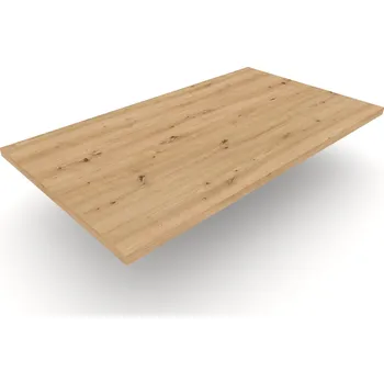 Stolová deska stolová deska dub divoký přírodní Velikost: 1200 × 700 mm, Tloušťka: 18 mm