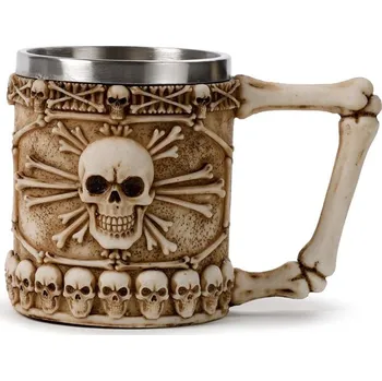 Stolování Hrnek lebka a kosti