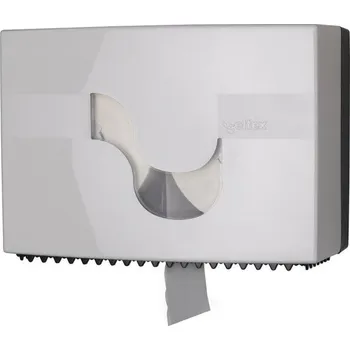 Zásobník na dvě konvenční role toaletního papíru CELTEX Megamini bílý, 92880