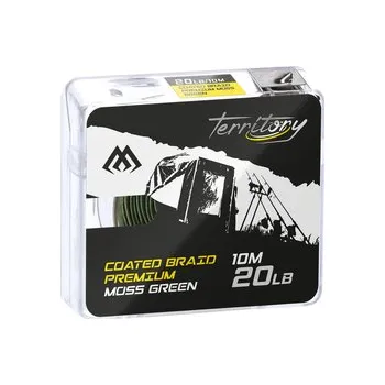 Mikado Návazcová šňůra Coated Braid Premium 10m/20lb Moss Green