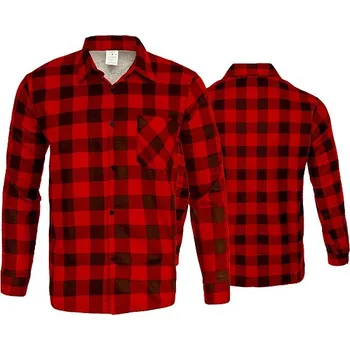 Pánská košile Procera ČERVENÁ FLANELOVÁ KOŠILE Velikost: M