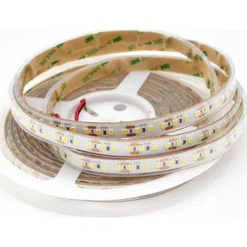 LED páska Ledshopik LED pásek vodotěsný 2835 EPISTAR | 120LED | 9,6W | 24V | IP68 | 10MM | - TEPLÁ BÍLÁ - 2700K