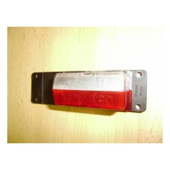 Přídavný světlomet Poziční světlo červeno-bílé 12/24V na gumě 4530