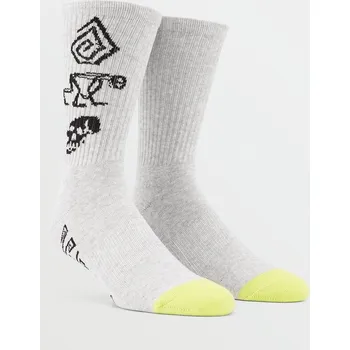 VOLCOM ponožky - Skate Vitals Simon B Sock Pr Charcoal Heather (CHH)