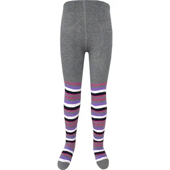 Dívčí oblečení DÍVČÍ PUNČOCHÁČE P8998 Velikost: 140/146, Barva: Šedá