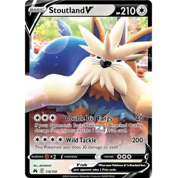 Karetní hra Stoutland V 116/159 - Crown Zenith