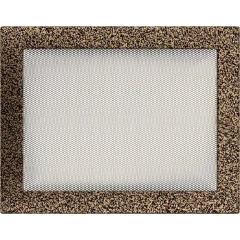 Krbová obestavba Krbová mřížka 22x30 BASIC staré zlato