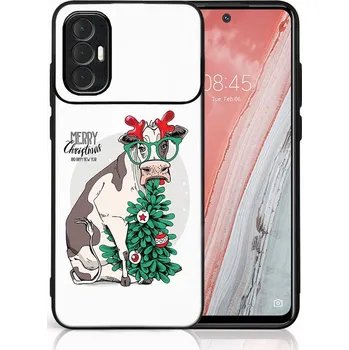 Vánoční dekorace VSECHNONAMOBIL 67279 MY ART Kryt s vánočním designem Tecno Spark 8 Pro MERRY CHRISTMAS (074)