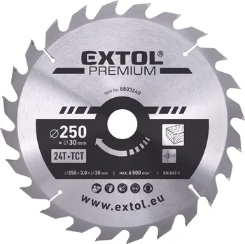 Pilový kotouč Extol Premium pilový kotouč s SK plátky