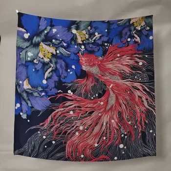 Šátek Hedvábný šátek Bojovnice 110x110 cm v dárkovém balení, HEDVÁBNÝ SVĚT