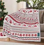 Textilomanie Vánoční beránková deka z…