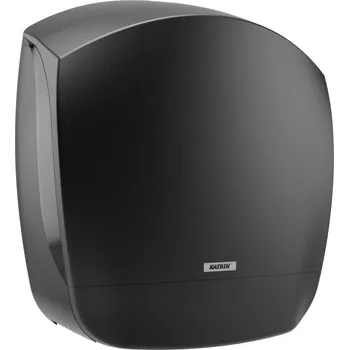 Zásobník Katrin na papír toaletní Jumbo L (82186) černý