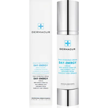 Pleťový krém DERMACUR Day-Energy Cream - Denní hydratační krém, 50 ml
