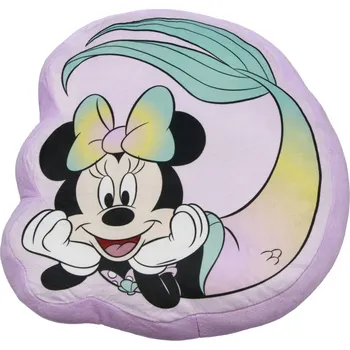 Polštář Dětský hravý plyšový polštářek Minnie, mořská panna