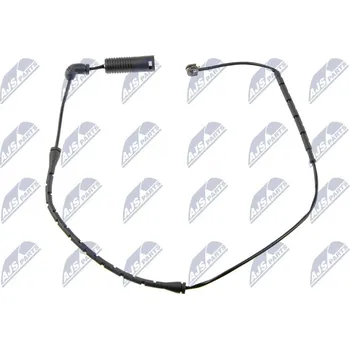 Brzdová destička Výstražný kontakt, opotřebení obložení NTY HCZ-BM-003