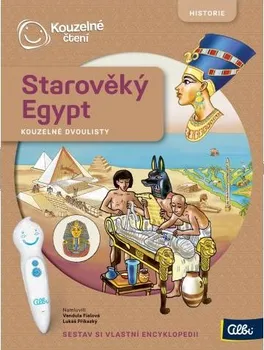 interaktivní kniha Albi Kouzelné čtení Kouzelný dvoulist Starověký Egypt