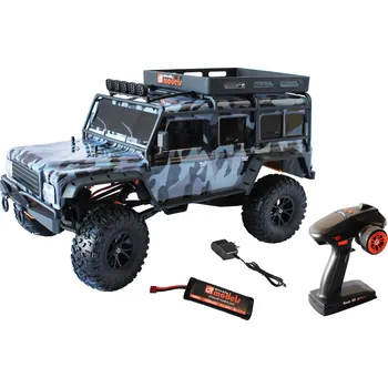RC model auta DF models RC auto DF-4J Crawler 2023 Edition 1:10 XXL Kamufláž (DOPRAVA ZDARMA)