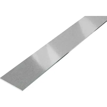 Stavební profil W2/1 Plochý profil ACARA, nerez V2A kartáč, 20 mm, 2 m