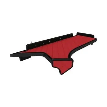 Odkládací police na palubní desku pro IVECO STRALIS (I + II), LED podsvícení, červená 20516