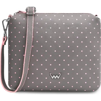 Kabelka Vuch Dámská crossbody kabelka Coalie Dotty Grey šedá Univerzální